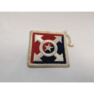 US Army Adjutant General Center School Patch Red Blue White Military Color Dress